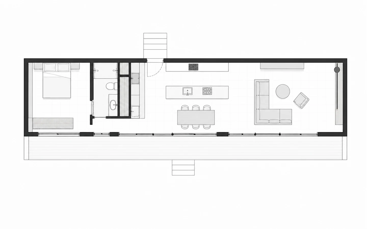 Plano conceptual del modelo Line